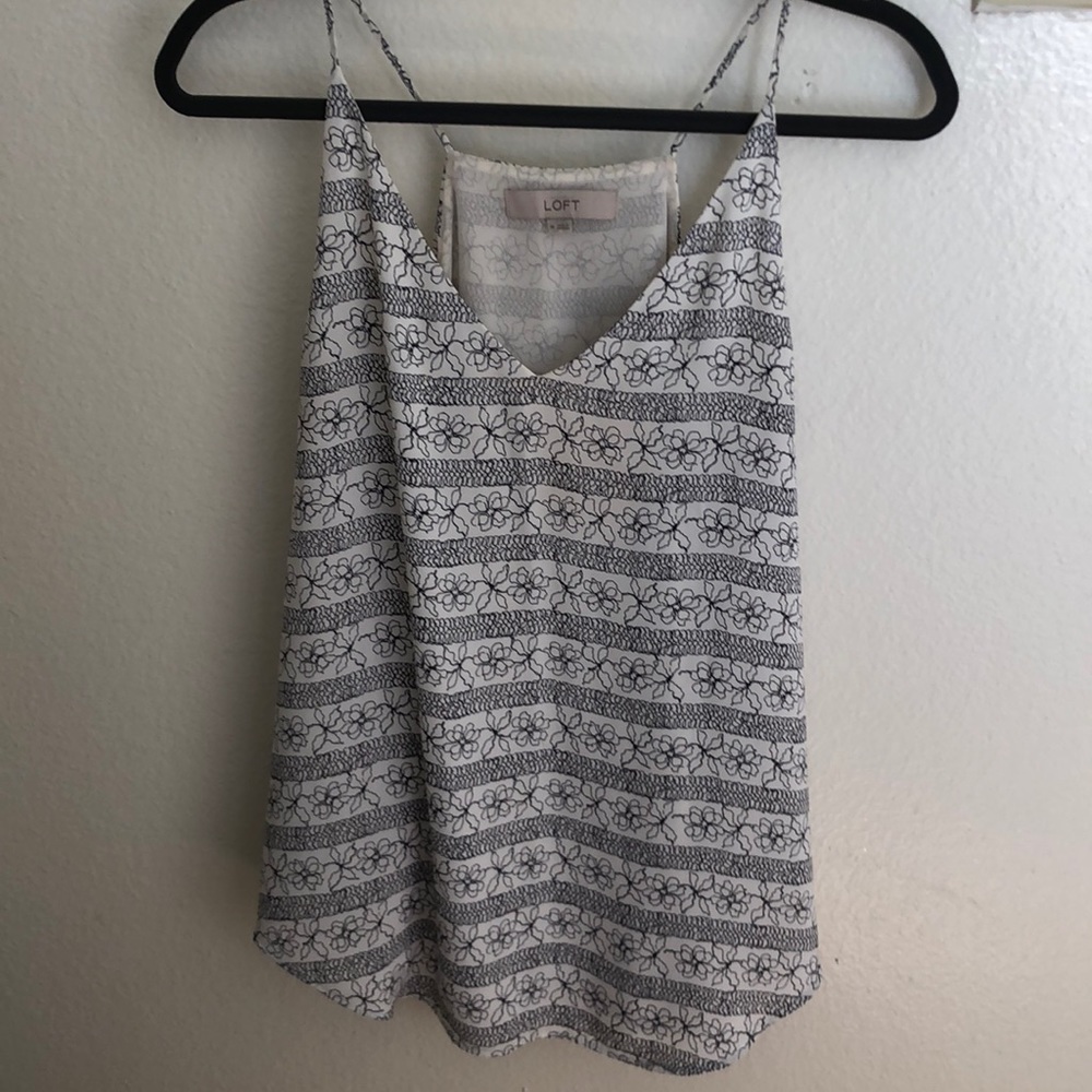 LOFT floral tank